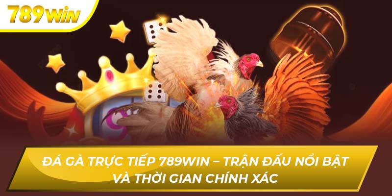 Đá Gà Trực Tiếp 789WIN – Trận Đấu Nổi Bật Kịch Tính Đá Gà Trực Tiếp 789WIN